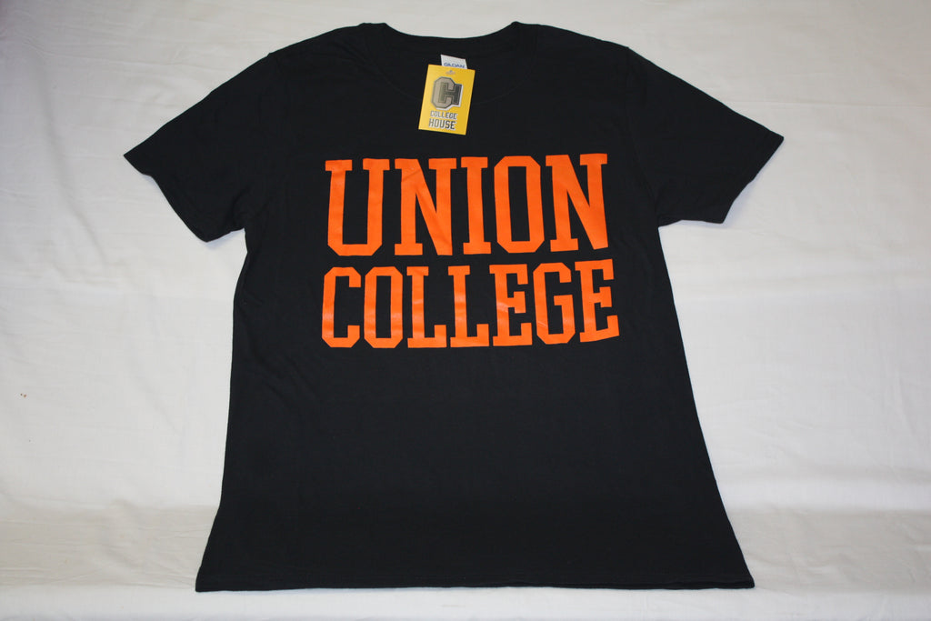 Basic Black and Orange Tee – Union College